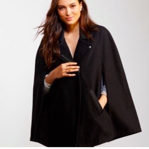 Bethany Mota Black Cape Jacket